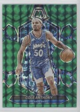 2023-24 Panini Mosaic Green Mosaic Prizm Cole Anthony #165 rw9