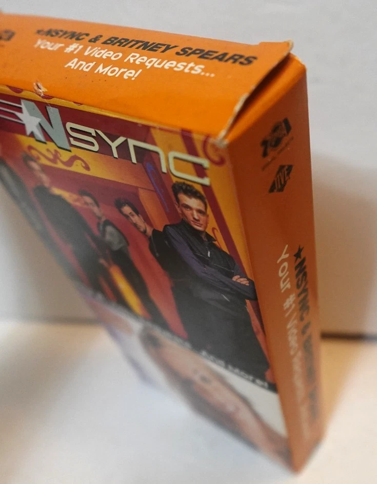 N Sync & Britney Spears: ваши видео запросы No1... и многое другое! Видеокассета (протестирована) - Изображение 2 из 4