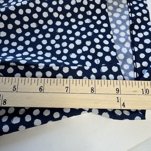 Spanx Sunshine Shorts Blue White Polka Dots Lightweight Stretch Size XL - Picture 4 of 8