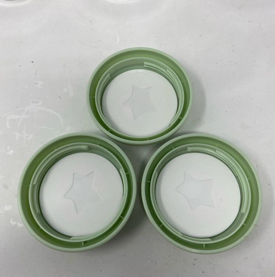 Tommee Tippee Natural Start 3 en 1 biberones de vidrio 9 oz paquete de 3 - transparente/blanco Foto 4 de 4