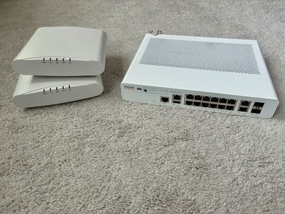 Ruckus Unleashed WiFi Bundle 2x R510 Access Points + ICX 7150-C12p PoE Switch