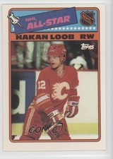 1988-89 Topps All-Star Stickers Hakan Loob #3 2u3