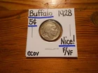 1928 Buffalo Nickel F/VF NICE!!!! BEAUTY!!!!!