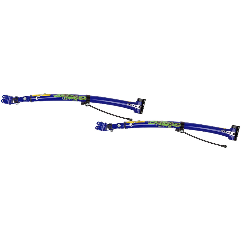 Trail-Gator Blue Tow Bar Bundle for 12-20" Bikes - Safe, Sturdy Bike Trailers &