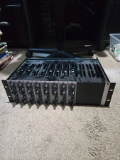 Aphex 9000R with 8 Aphex 9721 Multiband Peak Limiter Module U255980 Cards