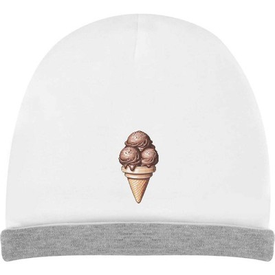 Slouch-Hut ''Schokolade Eistüte'' für Kinder (KH00044246)