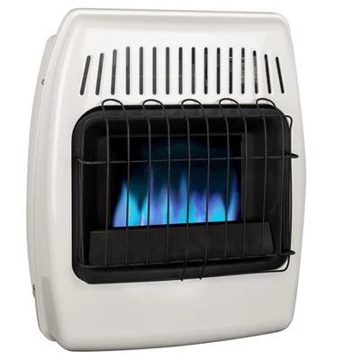 10000 BTU Dual Fuel Vent Free Wall Heater Propane Natural Gas Thermostat Heat - Image 1 of 4