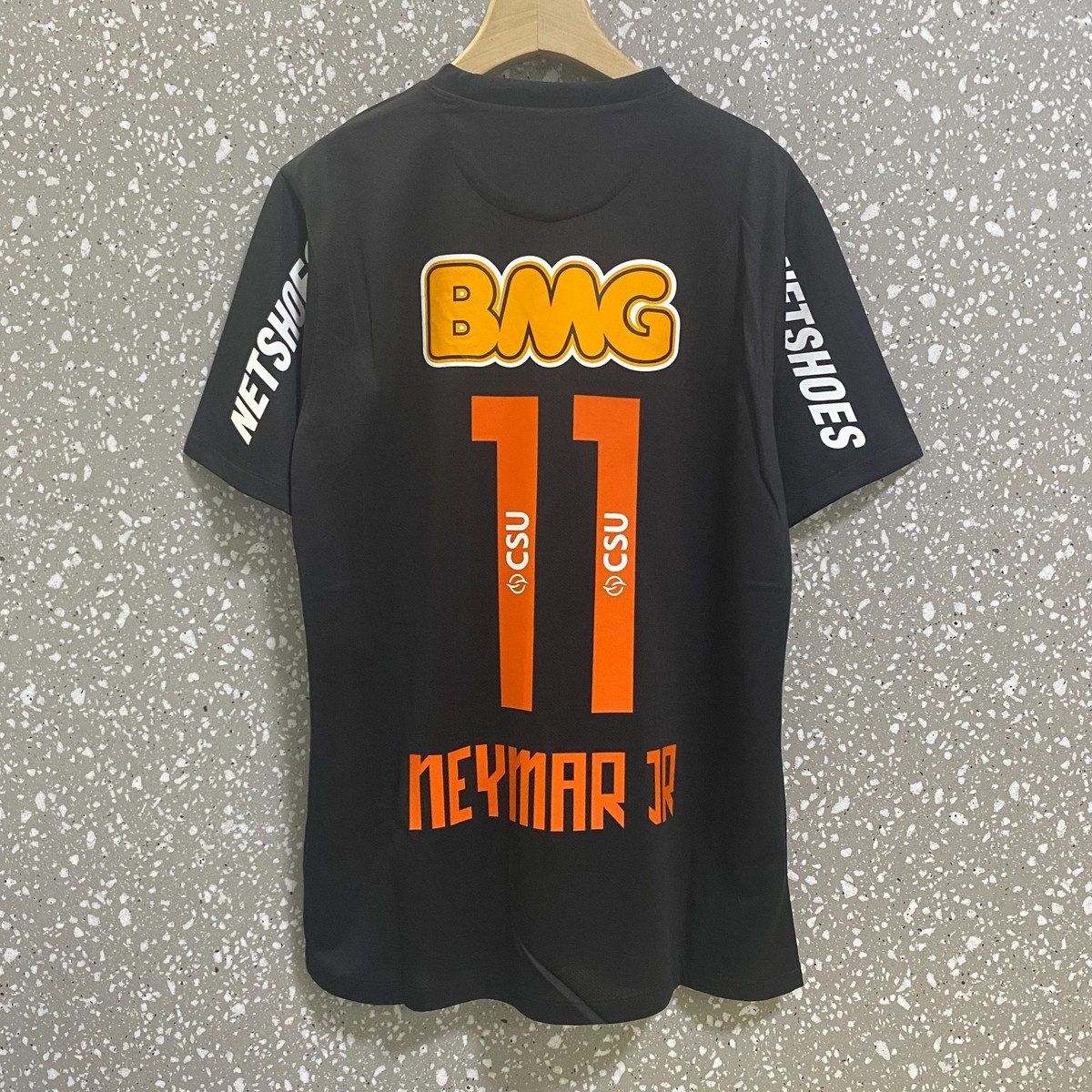 Neymar Jr 11 Santos Jersey 2011 2012 Size S Retro Football Vintage