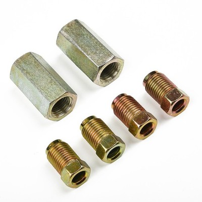 Langlebig Bremsleitung 10 Mm Ersatz M10 Muttern 3/16 '' Buchse + Stecker Teile