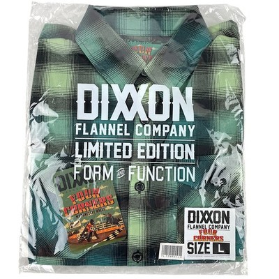 DIXXON Flannel ''Four Corners 2025'' Men's LARGE Rally Durango Plaid Button Shirt