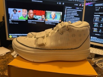 Serious Player Only Easy 1 Plus Pure White Men s Size 8.5