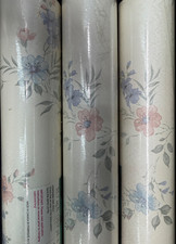 Norwall Wallpaper Floral Lot of 3 Pre-Pasted ...