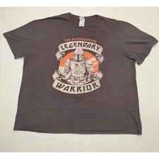 The Mandalorian Legendary Warrior Star Wars T Shirt Adult 3XL Mens Gray
