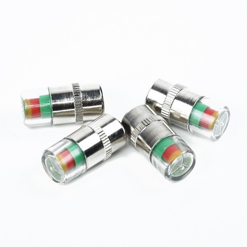 4*Car Tyre Valve Cap Wheel Pressure 32-34-36 PSI Tire Air Sensor Dust Monitor - Picture 11 of 12