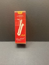 Vandoren SR343R Java Red Strength 3 Eb Baritone Saxophone Reeds 5-Pack