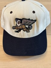Vintage-90s-Grand Rapids Griffins Hockey Snapback Hat Cap-New Era-Read