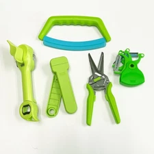 Kuhn Rikon Can Opener, Jar Opener, Shears, Peelers, Knife LIME