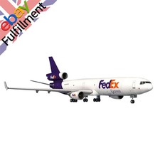 1:100 Fedex MD-11 Air Plane 3D Paper Model Cargo Aircraft Unassembled Ornaments