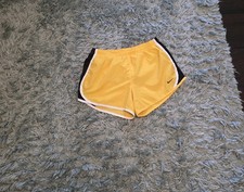 Nike Girls Large Yellow Dri Fit Livestrong Running Shorts