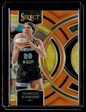 2024-25 Panini Select WNBA Orange Prizm Isabelle Harrison 090/125 #182