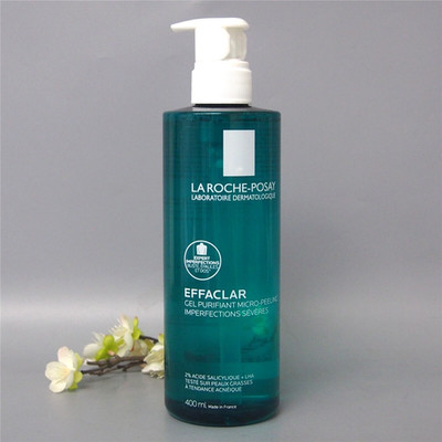 La Roche Posay Effaclar Micro-Peeling Purifying Gel 400ml EXP 08/2027