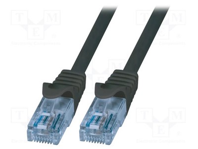 RJ45-Stecker,beiderseitig Line CCA PVC U/UTP 6a Patch cord