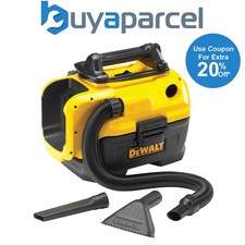 Image of DeWalt DCV584L Flexvolt XR 14.4V 18v Wet Dry Cordless Corded Vacuum Rp DCV582