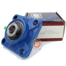 UCF203 Four Bolt Flange Bearing 17mm ID - Baltic Bearing Company