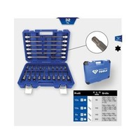 1/2 Zoll Bit-Stecknuss-Satz, 32-Tlg, Torx-Profil Brilliant Tools BT022532