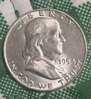 1954-D Silver Franklin Half Dollar BU Uncirculated Gem 90% Silver Beautiful Coin