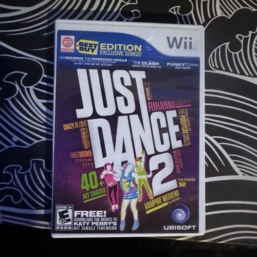 Just Dance 2 Nintendo Wii Game by Ubisoft, Best Buy Edition, Manual Included
