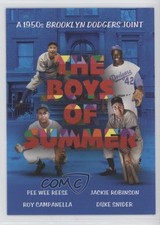 2021 Archives Movie Poster Cards Pee Wee Reese Jackie Robinson Duke Snider r3v