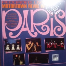 Recorded Live: Motown Revue in Paris CD NMtoM Various Soul R&B Shag