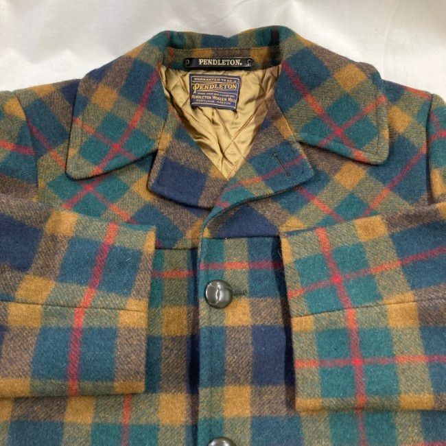 Pendleton Wool Blouson Jacket Check Pattern Full … - image 3