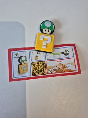 SUPER MARIO Kinder Joy Figuren Pilz Textmarker Grün VQ 390