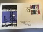 GB STAMPS RARE FIRST DAY COVER 1964 FORTH BRIDGE BOSCASTLE