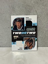 2009-10 Upper Deck MVP Two on Two Jerseys #JRRDM Richards Ribeiro Mueller Doan