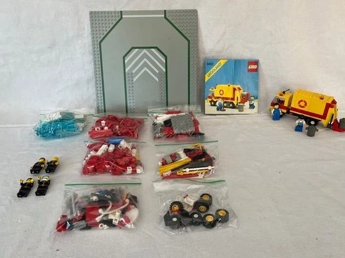 Lego Fire Control Center # 6389, & Refuse Collection Truck w/ manual # 6693