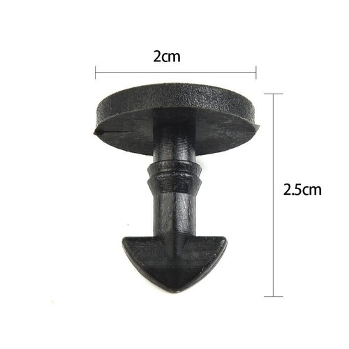 Schwarze Kunststoff Auto Clips DYR500010 für hohe Qualität niedrige Kosten - Bild 12 von 12