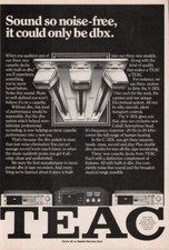 Teac - Cassette Decks - Original Magazine Ad - 1981
