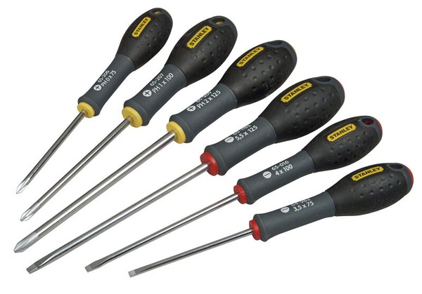 Stanley Fatmax Schraubendreher-Set 6-Tlg. Parallel-Phillips Schraubenzieher Ph-image