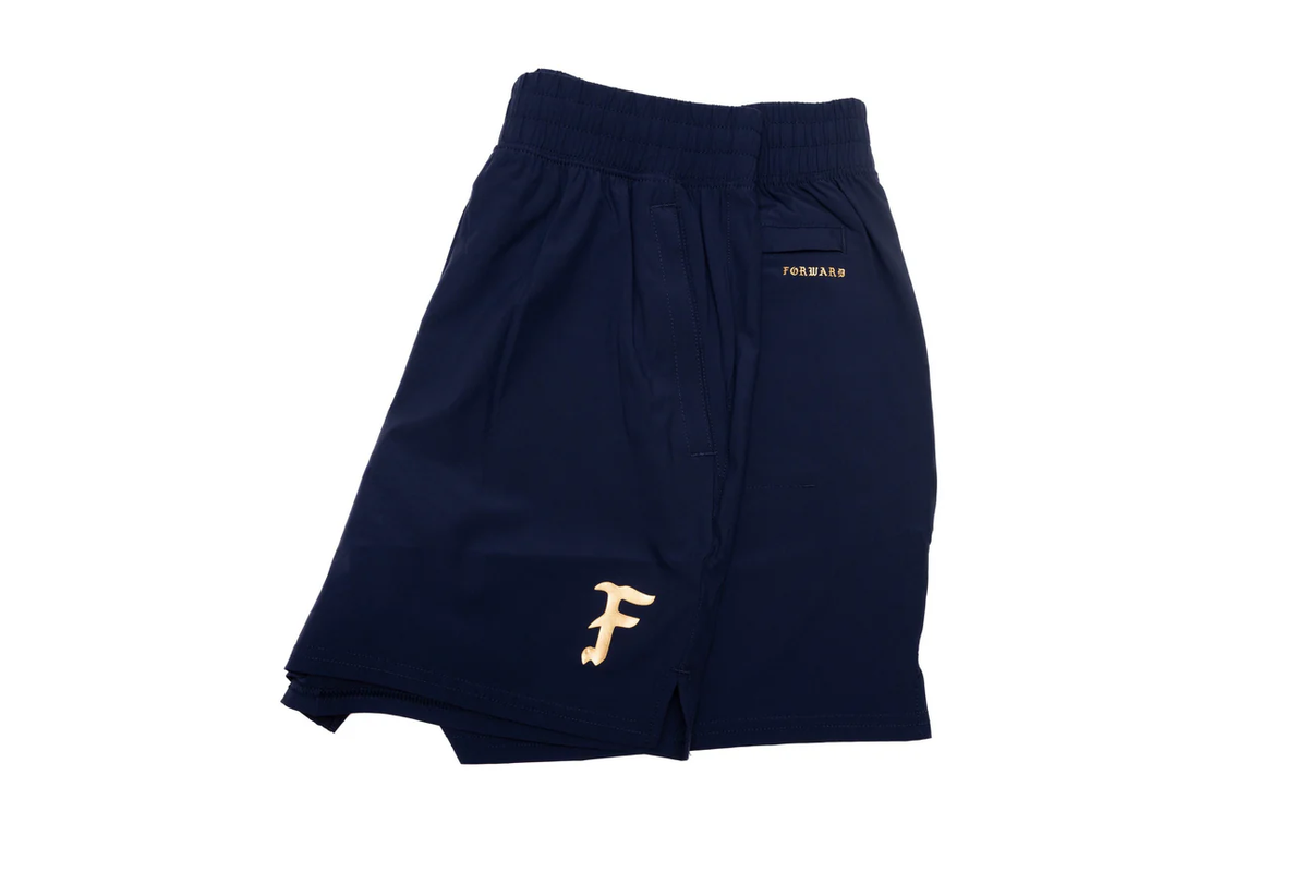 Short De Sport Forward Observations Group Taille L Bleu Marine - Neuf Avec étiquettes