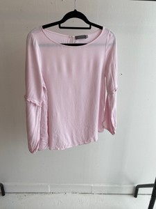 mint velvet pink blouse