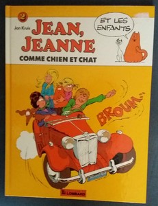 Détails Sur Jean Jeanne Et Les Enfants 2 Eo Comme Chien Et Chat Kruis Lombard