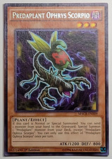 Yugioh TCG - Predaplant Ophrys Scorpio - MACR-EN009 - NM - Rare - 1st Ed - 2017