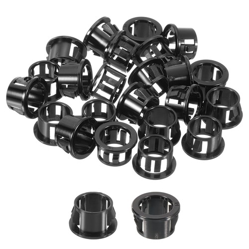 Cable Snap Bushing Grommets, 46Pcs 14mm/0.55" Mount Dia Snap Bushing