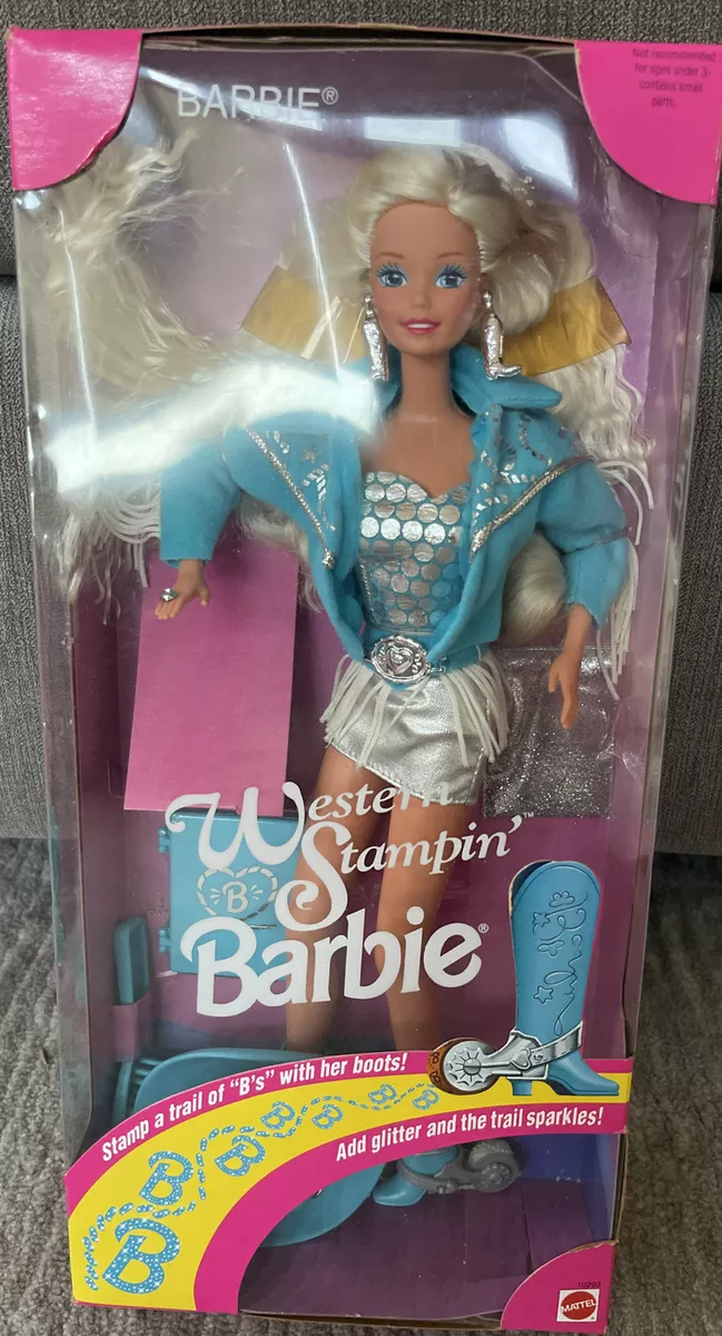Barbie western cheap stampin