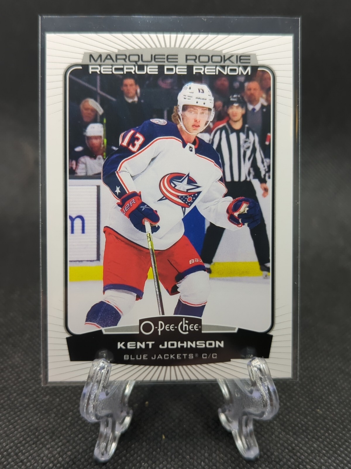 2022-23 UD O-Pee-Chee OPC Marquee Rookies Base #567 Kent Johnson