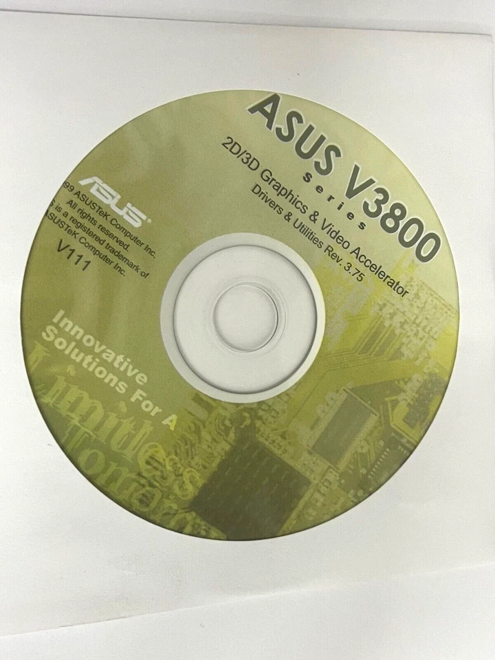 NEW ASUS AGP-V3800 COMBAT 16M NVIDIA Riva TNT2 AGP VIDEO CARD MANUAL CD MXB170 - Image 2 of 4