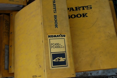 KOMATSU PC400-5 PC400LC-5 Crawler Trackhoe Excavator Parts Manual book catalog